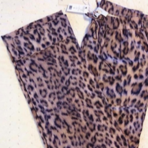 Joie Animal Print Drawstring Pants NWTS - Picture 14 of 16